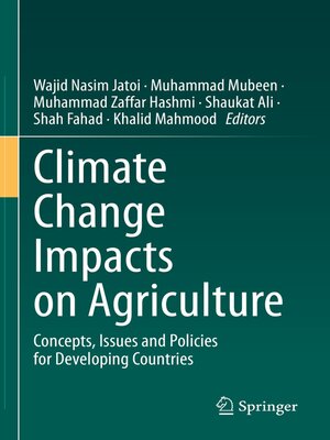 cover image of Climate Change Impacts on Agriculture